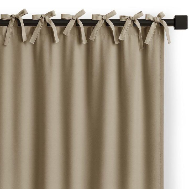 Užuolaida RES OXFORD CARLI TAB BEIGE 140X250 1PC