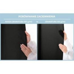 Užuolaida RES OXFORD CARLI PLEAT BLACK 140X270 1PC
