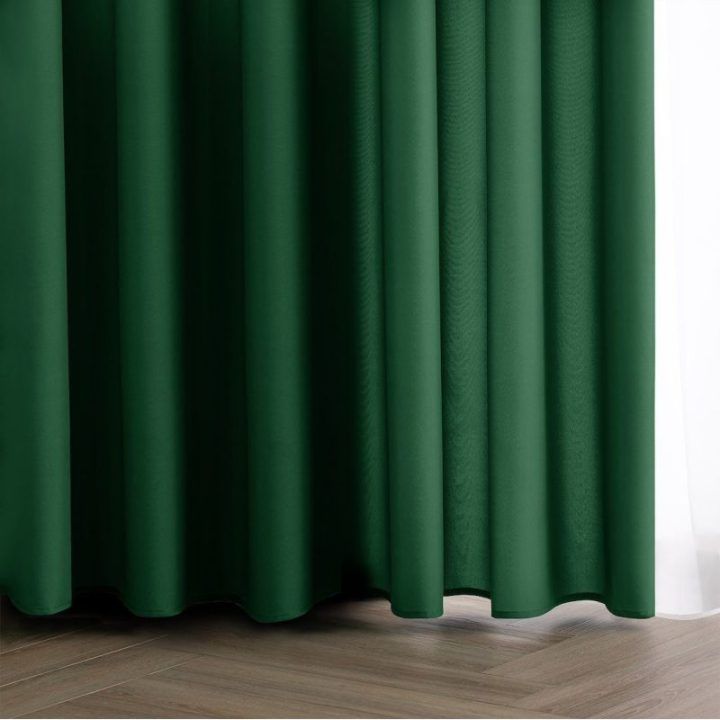 Užuolaida RES OXFORD CARLI PLEAT D.GREEN 140X250 1PC