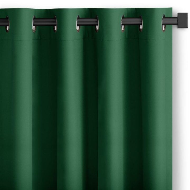 Užuolaida RES OXFORD CARLI EYELETS D.GREEN 200X270 1PC