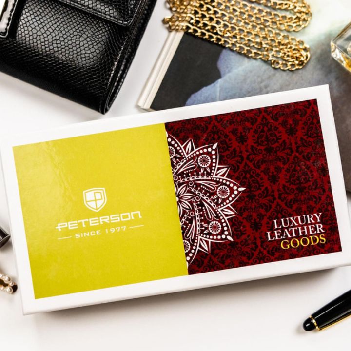 Moteriška natūralios odos piniginė Peterson