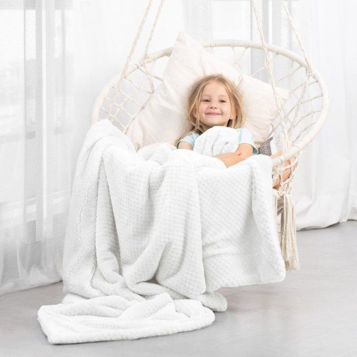 Balta antklodė AmeliaHome SHLEEPY 130×180 cm