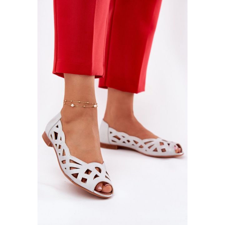 Balerinos su ažūriniais išpjovimais Step in style