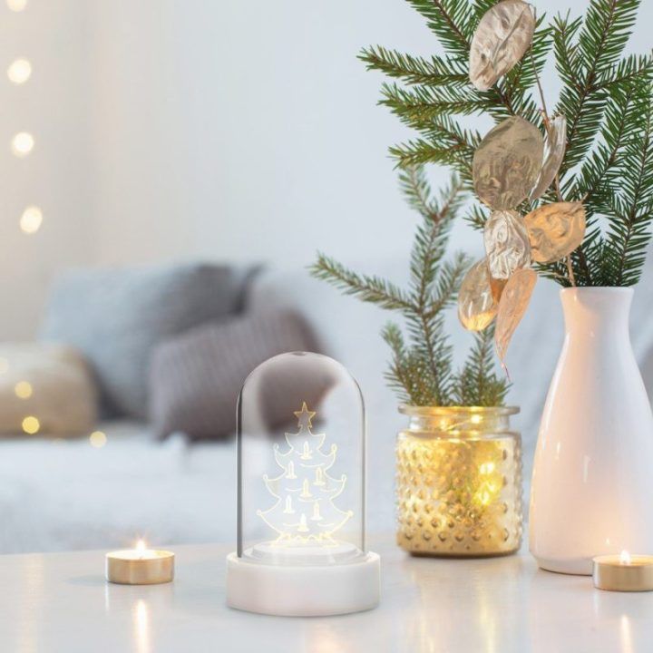 Šviečiantis dekoratyvinis medelis LEDDECO