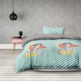 Patalynės komplektas Retrogirl AmeliaHome 155 × 220 cm + 1 × 80 × 80 cm
