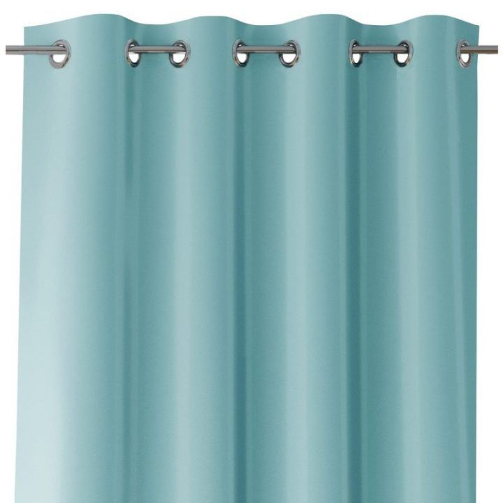 Mėlyna užuolaida su kilpomis AmeliaHome 140 × 250 cm