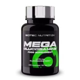 Gliukozamino kapsulės Scitec Mega Glucosamine 100 kapsulių