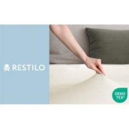 Paklodė su guma Restilo 80–90 × 200 × 30 cm, ekru