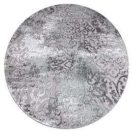 Apvalus kilimas Trex AmeliaHome, pilkas