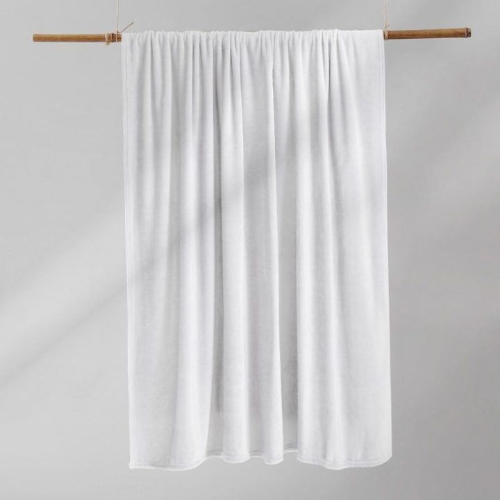 Balta antklodė MIC DecoKing 200 × 220 cm