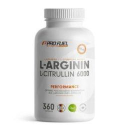 L-arginino ir L-citrulino kapsulės ProFuel, 360 vnt.