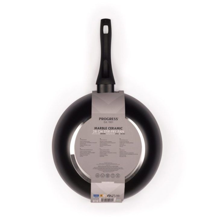 Progress BW12915EU7 Marble Ceramic 28 cm stir-fry keptuvė