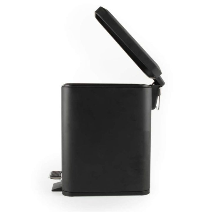 Beldray Slimline pedalinė šiukšliadėžė 5 l, juoda