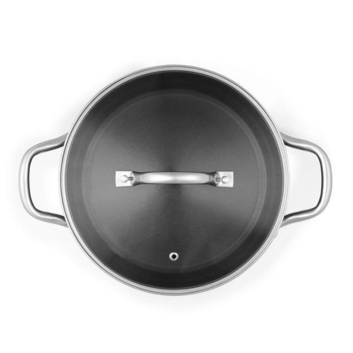 Russell Hobbs Riviera 4 dalių keptuvių rinkinys, raudonas