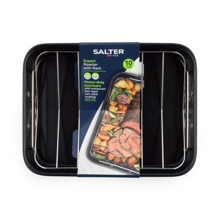 Salter Expert 34 cm keptuvė su grotelėmis BW14767