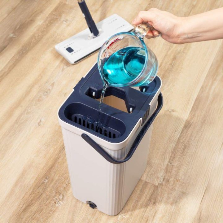 Beldray Ultimate Flat Head Mop & Bucket grindų valymo rinkinys
