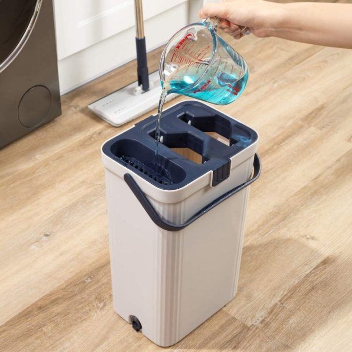 Beldray Ultimate Flat Head Mop & Bucket grindų valymo rinkinys
