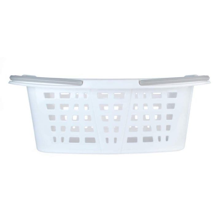Beldray dviejų skalbinių krepšių rinkinys, 2 × 26 l, baltas/rožinis