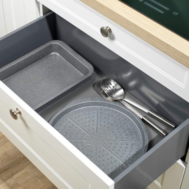 Russell Hobbs Metallic Marble 3 dalių kepimo skardų rinkinys RH03756
