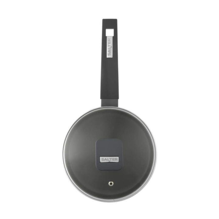 Salter Alto 18 cm puodas padažams, juodas