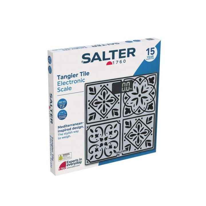 Salter SA00702TCFEU12 elektroninės kūno svarstyklės, Tanger Tile