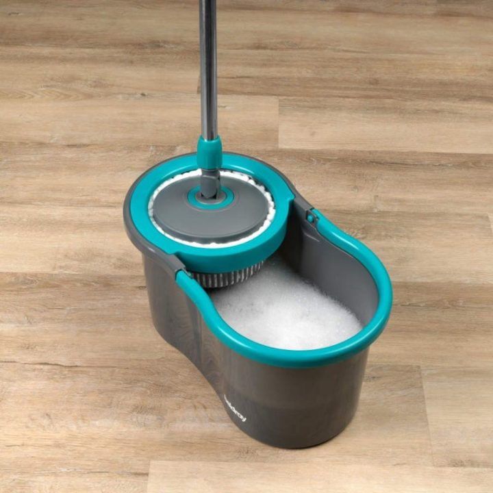 Beldray Anti-Bac Spin & Wring šluosčių rinkinys su kibiru