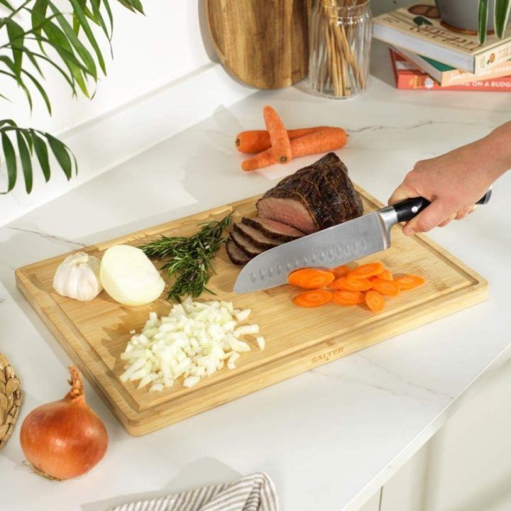 Salter Simple Prep bambukinė pjaustymo lentelė 45 x 30 cm