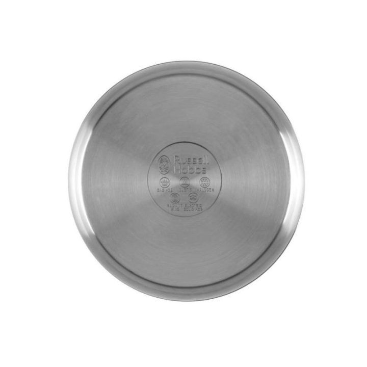 Russell Hobbs RH04034 nerūdijančio plieno 4 dalių puodų rinkinys su nuimama rankena