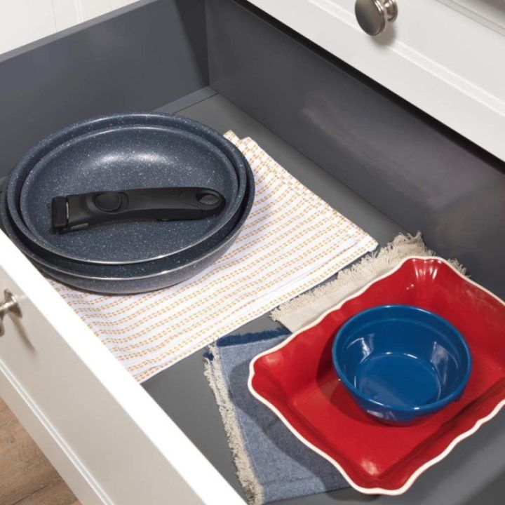 Russell Hobbs Nightfall Stone 4 dalių Smart Clip keptuvių rinkinys