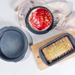 Russell Hobbs Nightfall Stone 18 cm spyruoklinė kepimo forma su sandariu dugnu