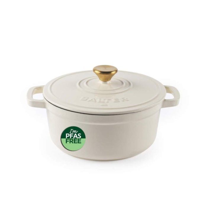 Salter Chester 3,4 l ketaus troškintuvas, 24 cm, kreminis