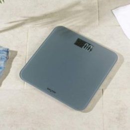 PAVADINIMAS: Salter SA00600GCFEU12 elektroninės kūno svarstyklės, pilkos APRAŠYMAS: Elektroninės kūno svarstyklėsSalter SA00600G