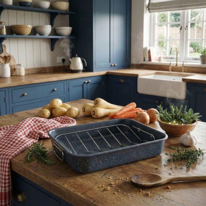 Russell Hobbs Nightfall Stone kepimo indas su grotelėmis RH04097