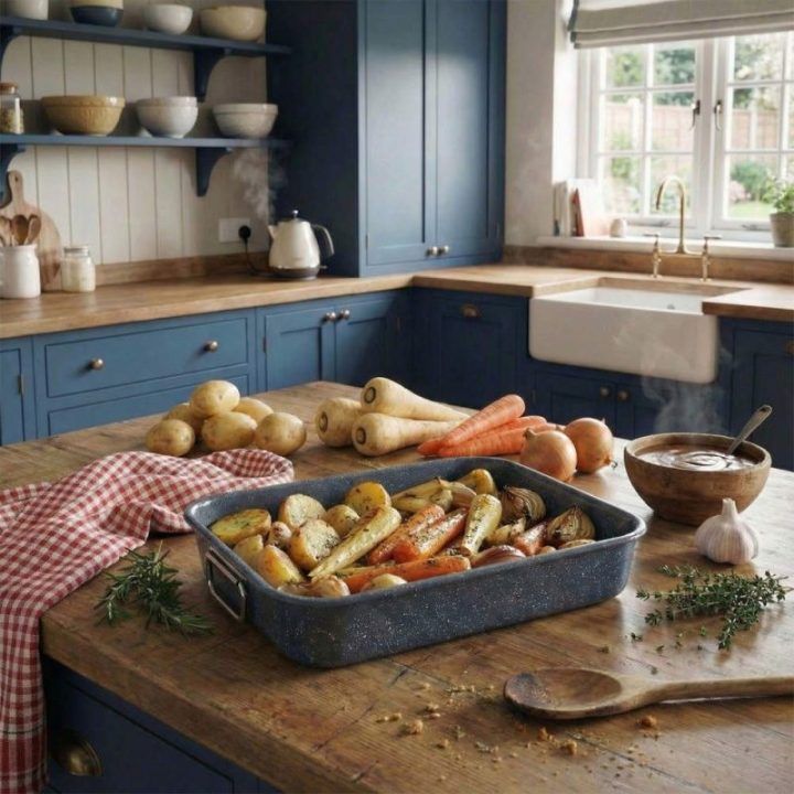 Russell Hobbs Nightfall Stone kepimo indas su grotelėmis RH04097