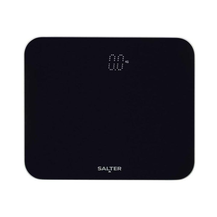 Salter 9204 BFEU12 Phantom elektroninės kūno svarstyklės, juodos