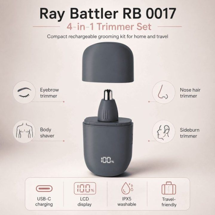 Ray Battler RB 0017 4 viename trimerių rinkinys