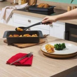 Russell Hobbs Shield 2 dalių kepimo indų rinkinys, pilkas