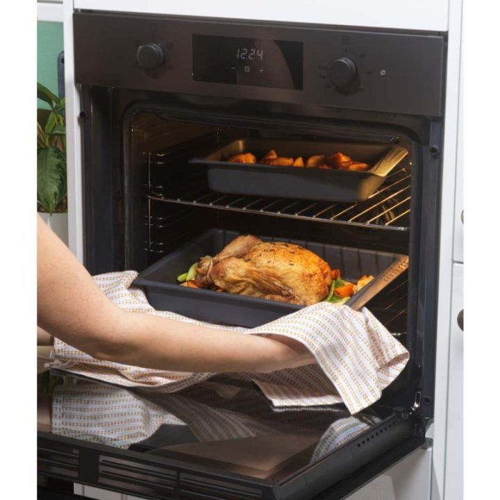 Russell Hobbs Shield 2 dalių kepimo indų rinkinys, pilkas