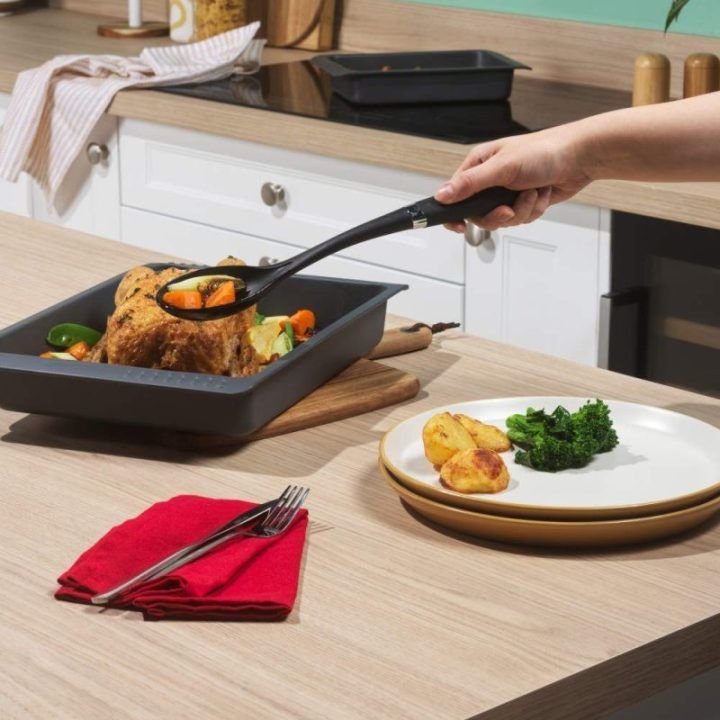 Russell Hobbs Shield 2 dalių kepimo indų rinkinys, pilkas