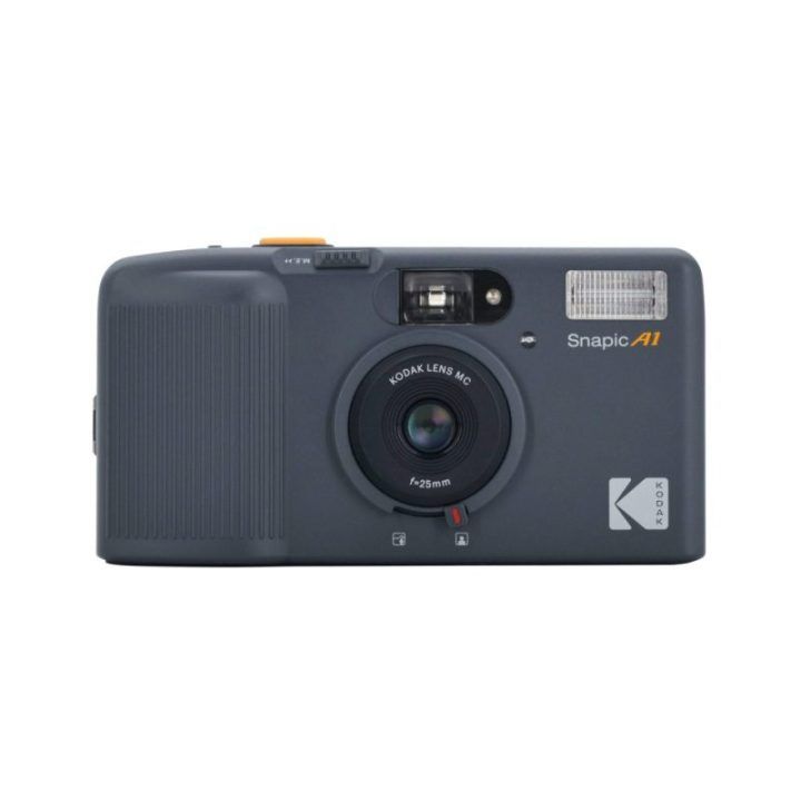 Kodak Snapic A1 35 mm juostinis fotoaparatas, pilkas