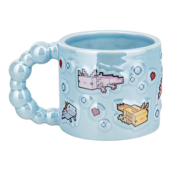 Paladone Minecraft Axolotl Bubble Formos puodelis, 400 ml