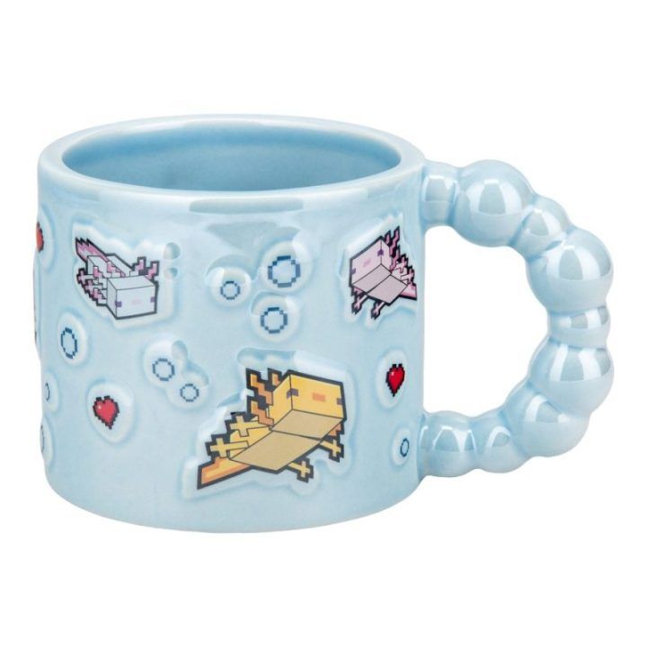 Paladone Minecraft Axolotl Bubble Formos puodelis, 400 ml