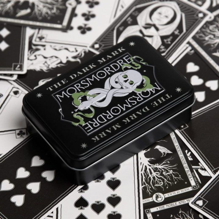 Paladone Harry Potter Dark Arts kortų kaladė skardinėje dėžutėje