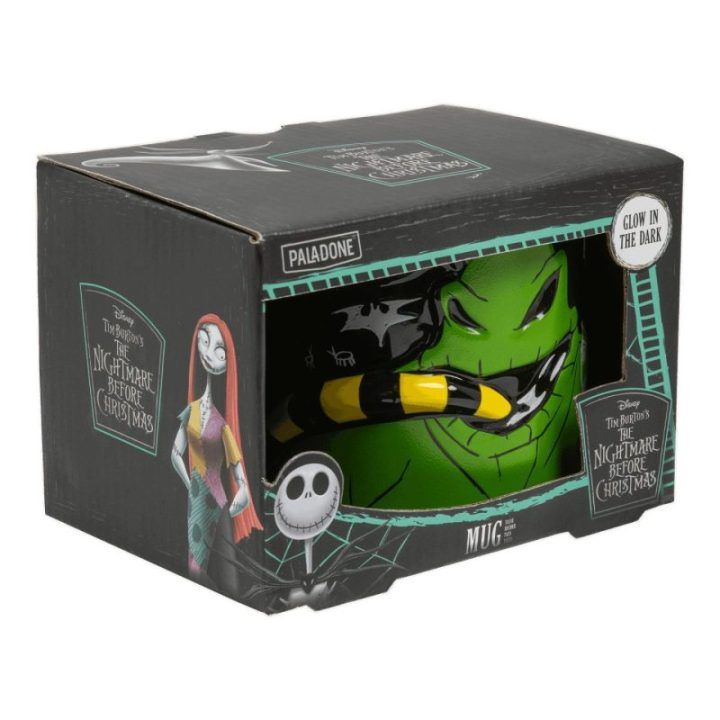Paladone Oogie Boogie puodelis, šviečiantis tamsoje, 300 ml