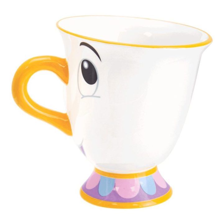 Paladone Disney Beauty and the Beast Chip puodelis, 177 ml