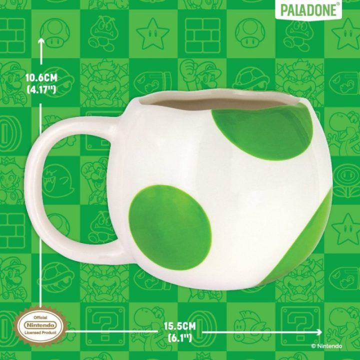Paladone Yoshi Egg formos puodelis, 650 ml