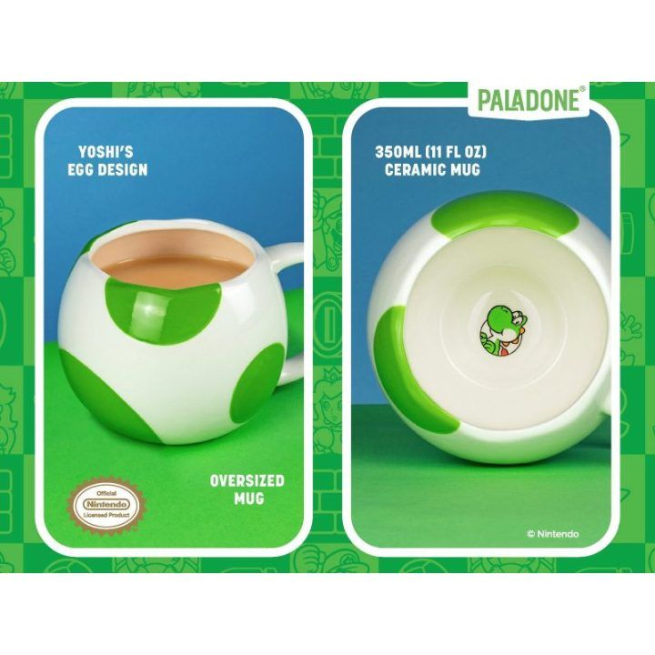 Paladone Yoshi Egg formos puodelis, 650 ml