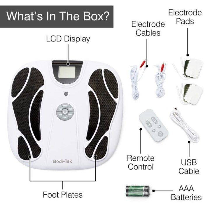 Bodi-Tek Circulation Plus elektroninis raumenų stimuliatorius BT-CRBO5-EU/1,1