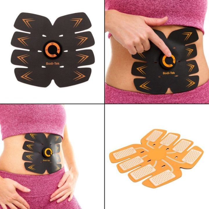 Bodi-Tek BT-ABTR5-EU/1.1 pilvo treniruoklis, juodas / oranžinis