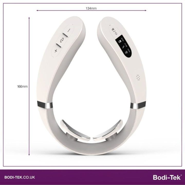 Bodi-Tek BT-NEMA-EU-SL/1.4 kaklo ir pečių masažuoklis, baltas